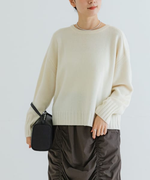 HAMILTON WOOL クルーネックニット