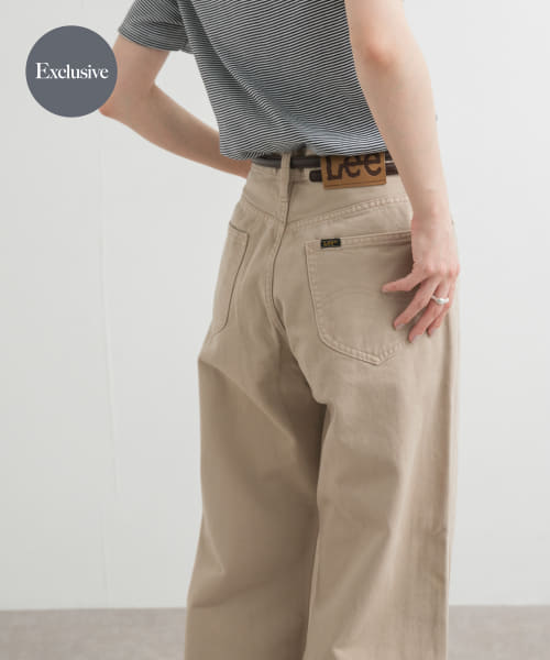 『別注』Lee×DOORS　ワイドストレートパンツ