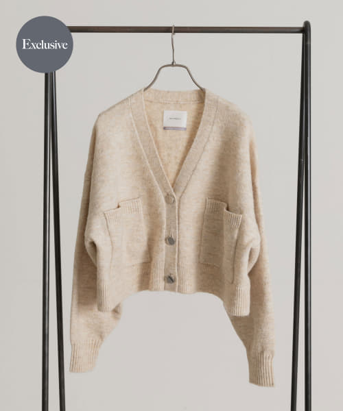 『別注』MIDIUMISOLID×TGM　wide cardigan