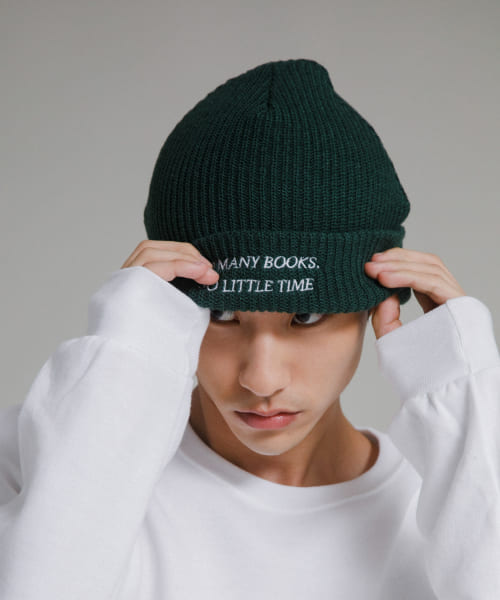 BLANKMAG　SO MANY BOOKS  Knit  Cap