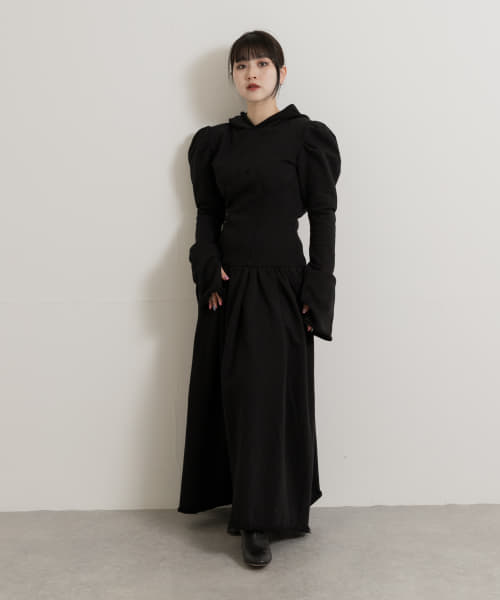 neith.tokyo　Sweat Loose Dress