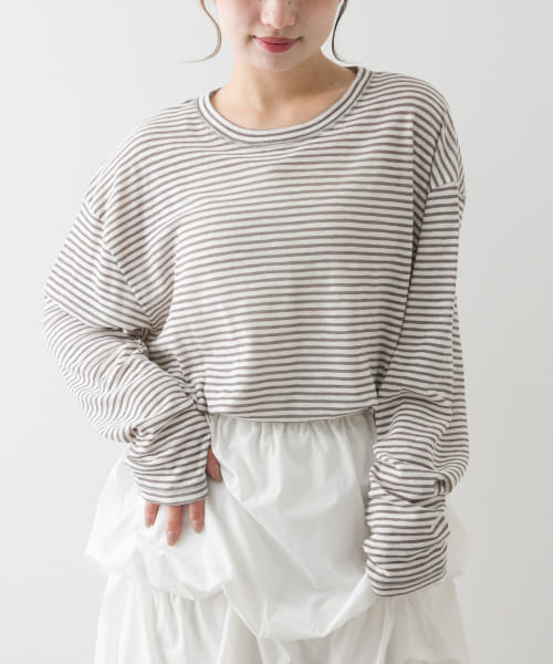 シアーボーダールーズTシャツ