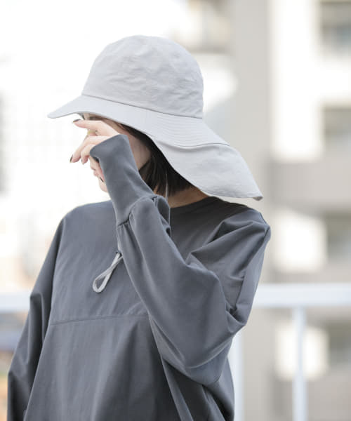 『UR TECH』ナイロンタッサーサンシェードハット