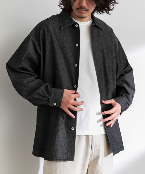 ARMY TWILL　Light Denim Shirts