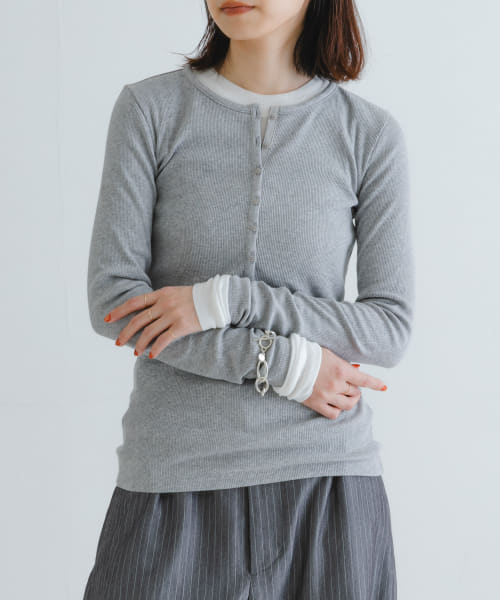 NINETY PERCENT　MORGAN RIB TOP