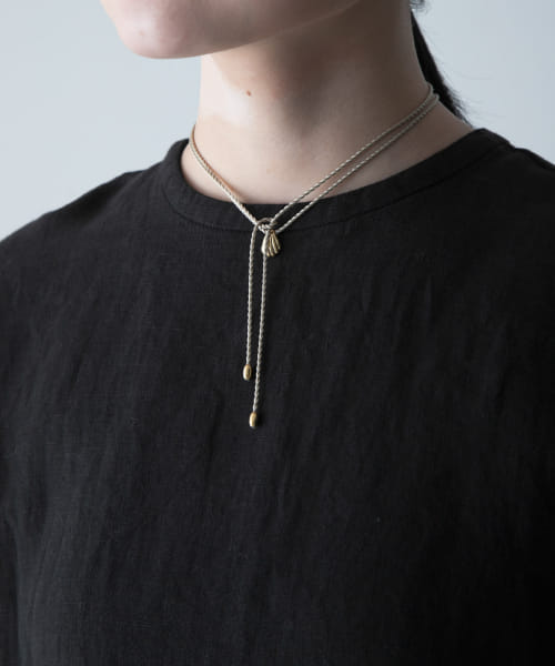 Aperdiem　Shell Code Necklace(G)