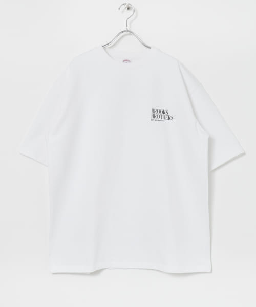 BROOKS BROTHERS　KNT JERSEYBB PRNT SS T-SHIRTS