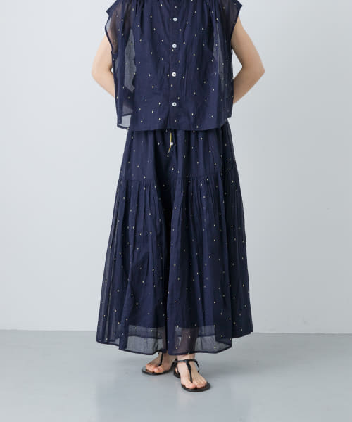 INDIA INDUSTRY　EMBROIDERY SKIRT