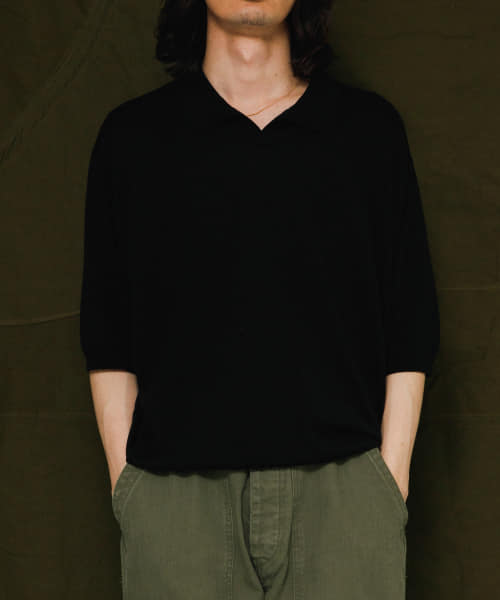 HERILL　Silk Polo