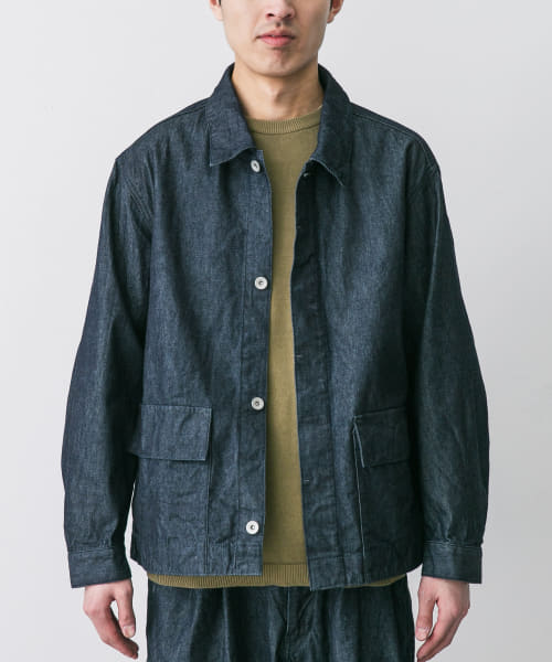 STILL BY HAND　10oz denim jacket