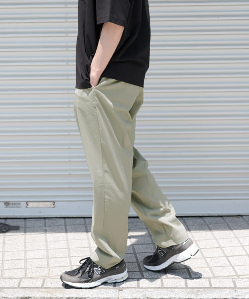 FORK&SPOON　コットンナイロンストレッチパンツ
