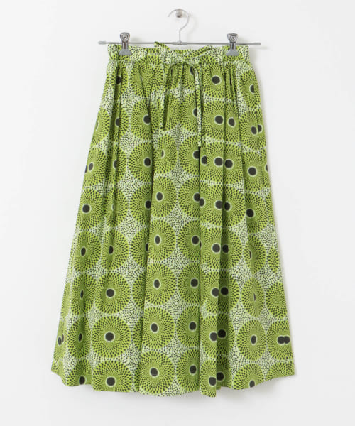 Le GLAZIK　TUCK GATHERED SKIRT
