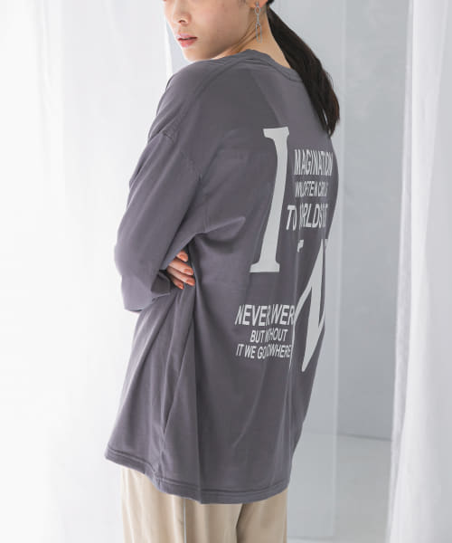PROTAGONISTA　Forlikeever Long T-shirts
