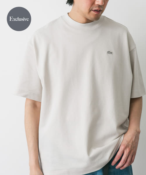 『別注』LACOSTE×DOORS　moss stitch ShortSleeve T-shirts