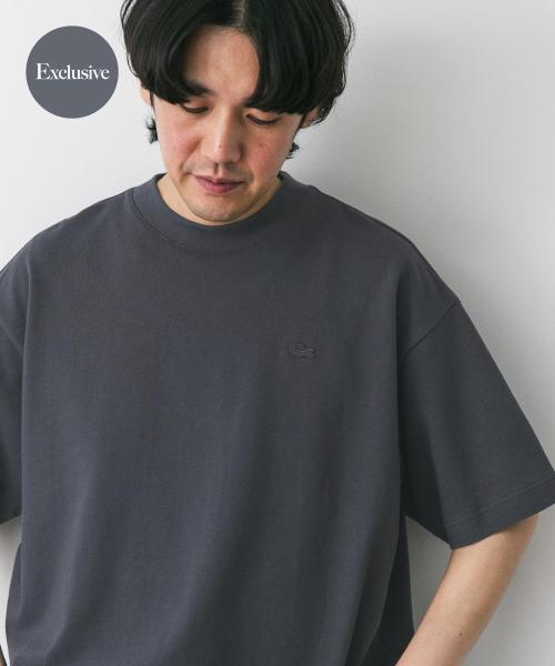 『別注』LACOSTE×DOORS　moss stitch ShortSleeve T-shirts