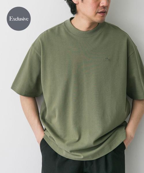 『別注』LACOSTE×DOORS　moss stitch ShortSleeve T-shirts