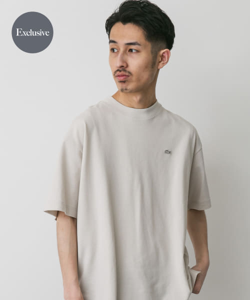 『別注』LACOSTE×DOORS　moss stitch ShortSleeve T-shirts