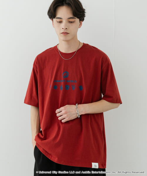 『別注』Jurassic World×SENSE OF PLACE　T-SHIRTS/B