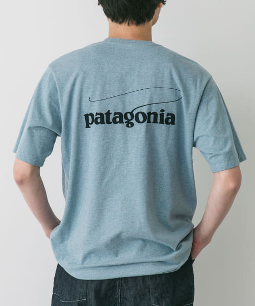 patagonia　Casting Logo Re-T-shirts