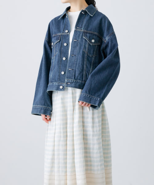 HARi　WIDE SLEEVE DENIM JACKET