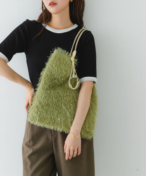 ヘアリートートバッグ