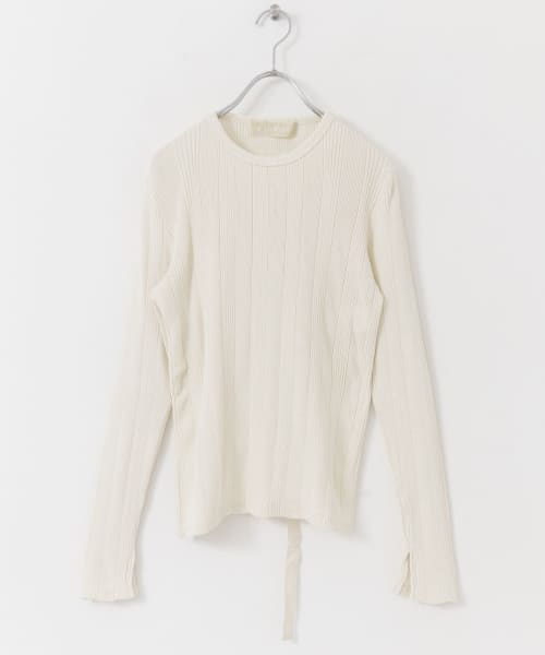 R JUBILEE　BackOpenLong SleeveTops