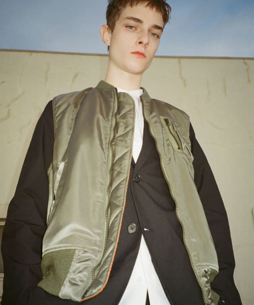 『別注』NEXUSVII.×URBAN RESEARCH　MA-1 VEST