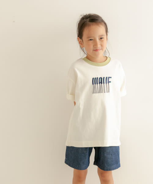 ARCH&LINE　ORGANIC COTTON WAVE T-SHIRTS