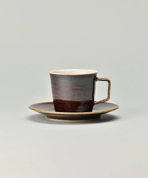 独歩炎　コーヒーカップ&ソーサー