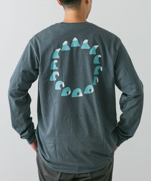 patagonia　Ms LongSleeve Chasing Peaks Re-T-shirts