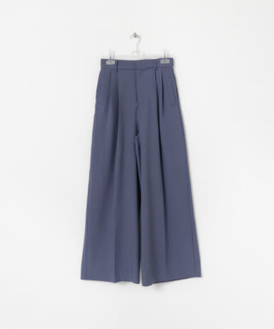 straight wide tack pants