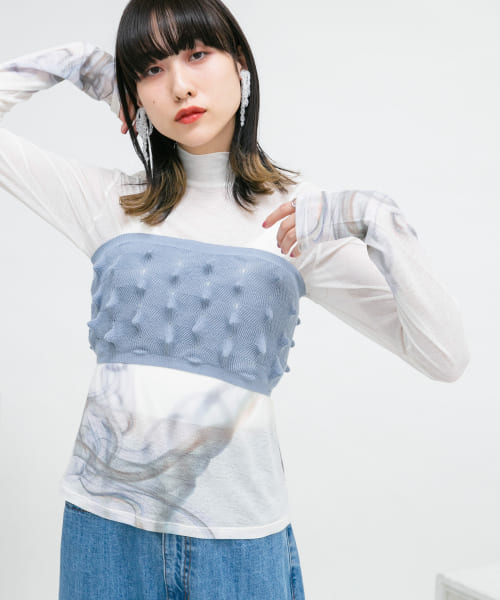 グラフィックプリントTEE