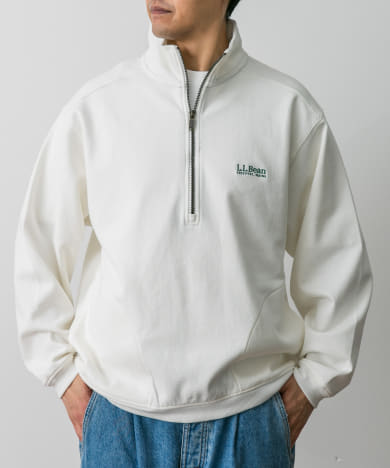 L.L.Bean　Portage Half-Zip Sweat