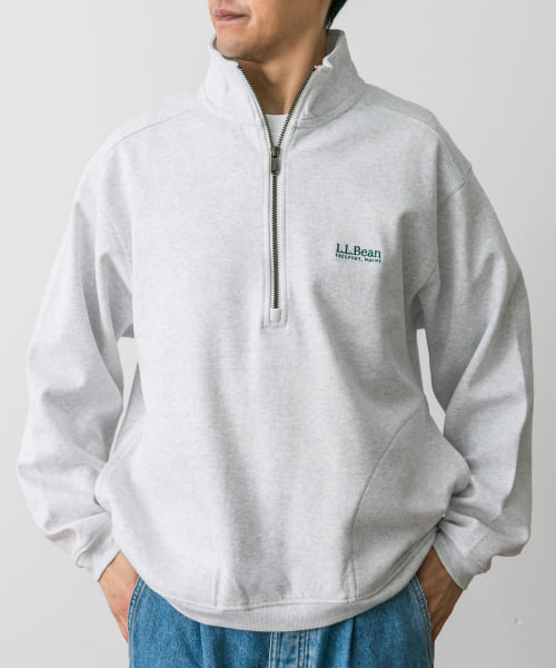 L.L.Bean　Portage Half-Zip Sweat