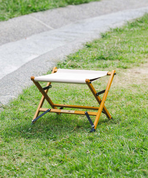 WAQ×DOORS　FOLDING WOOD STOOL EXCLU