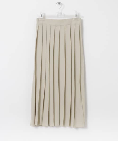 knit pleats skirt
