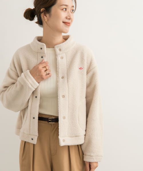 DANTON　STAND COLLAR CARDIGAN