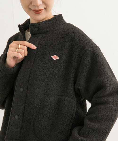 DANTON　STAND COLLAR CARDIGAN
