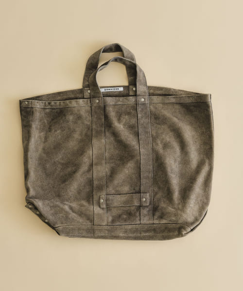 SEVEN BY SEVEN　LEATHER TOTE BAG