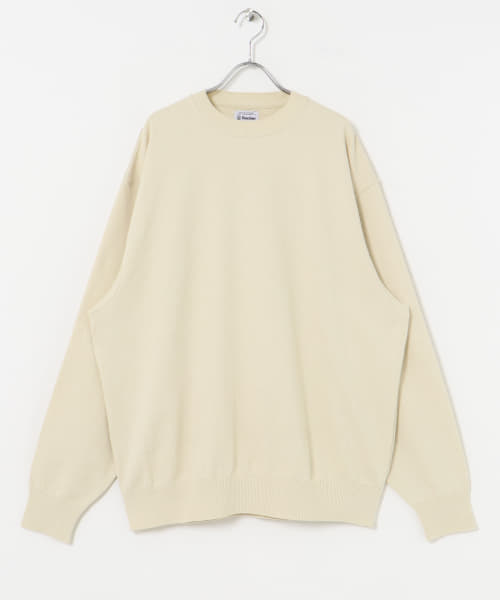 Yonetomi　WAVE COTTON KNIT PULLOVER