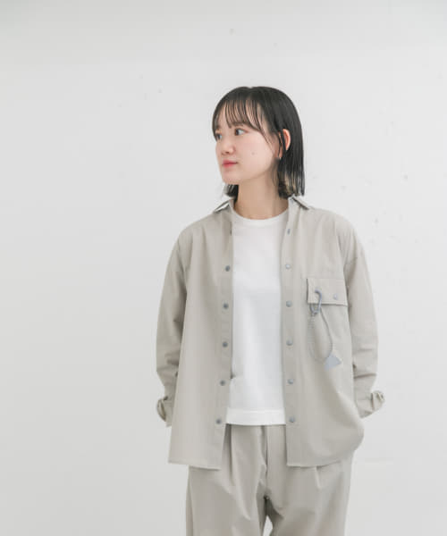 and wander　light w cloth shirts