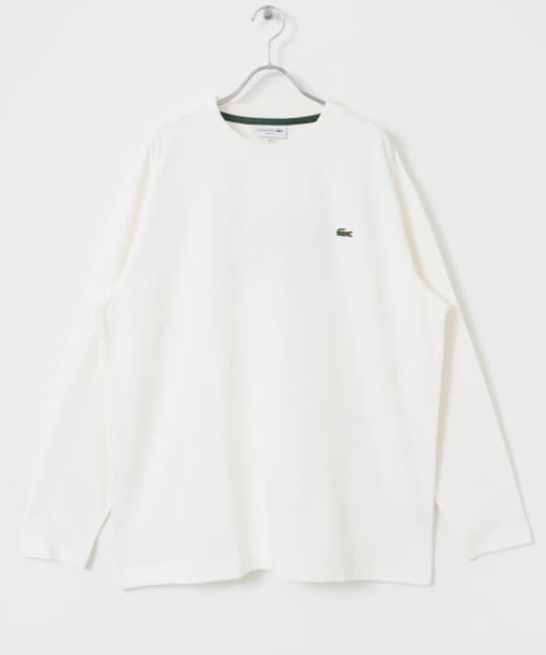 LACOSTE　裏パイルワンポイントTシャツ