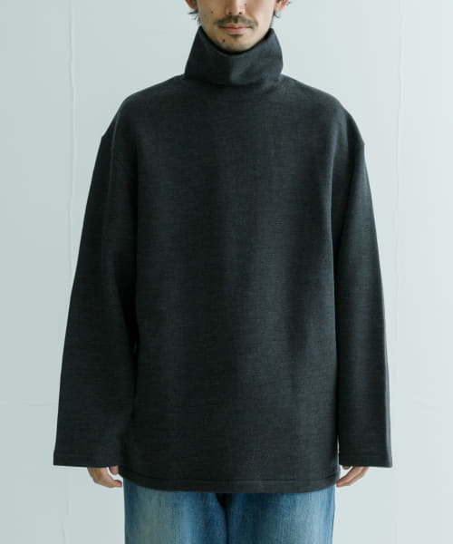 LEMAIRE　MOCK NECK SWEATSHIRTS