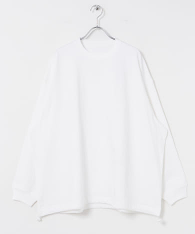 dDdDdDd　BIG DRAWSTRING LONG-SLEEVE T-SHIRTS