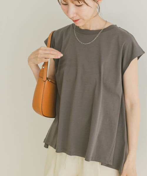 バックティアードフレンチTシャツ