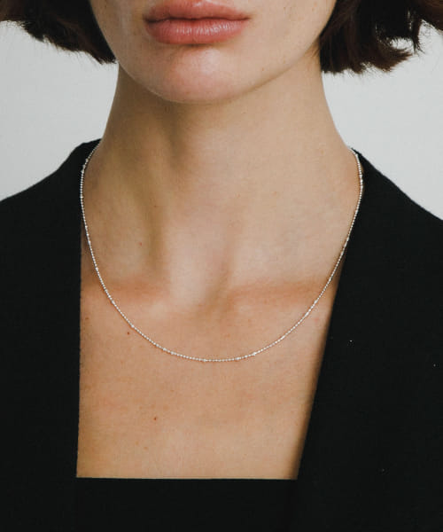 decor『デコール』　Miniballchain Necklace