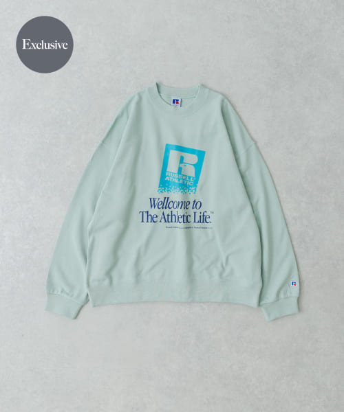 『別注』RUSSELL ATHLETIC×UR　GRAPHIC SWEAT