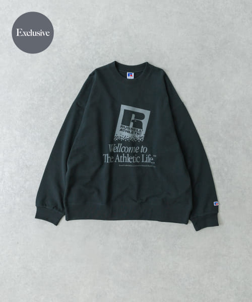 『別注』RUSSELL ATHLETIC×UR　GRAPHIC SWEAT