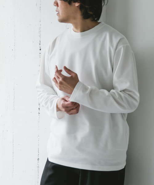 『イージーケア』ポンチ ロングスリーブ Tシャツ