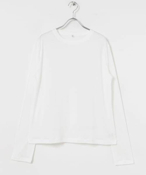 HAKUJI　Cellulose cotton Long-Sleeve Pullover